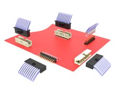Minitek® 毫米线对板连接器