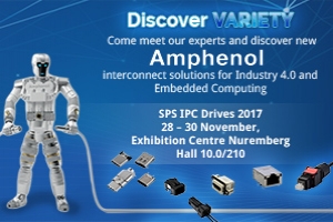 Discover Variety at SPS IPC Drives 2017 – Nuremberg, Germany