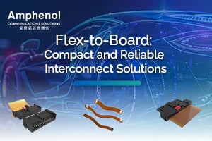 Flexible wire-to-board connectors